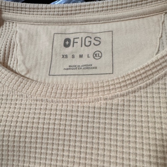 Women’s Fig Cream  Long Sleeve Waffle Thermal Top - Picture 11 of 12